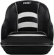 MSC Bucket Pontoon Boat Seat (Black/White)