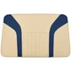 G3 Boat Center Console Back Cushion 73523252 | Khaki / Mariner Blue