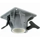 Garelick/Eez-In 99026:01 Millenium Series Ribbed Swivel Seat silver