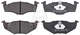A.B.S. 37092 brake pad set, disc brake for Seat VW