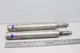 Lot of 2 Swivl-Eze Lock'N-Pin Non-Threaded 11 Inch Fixed Height Aluminum Post
